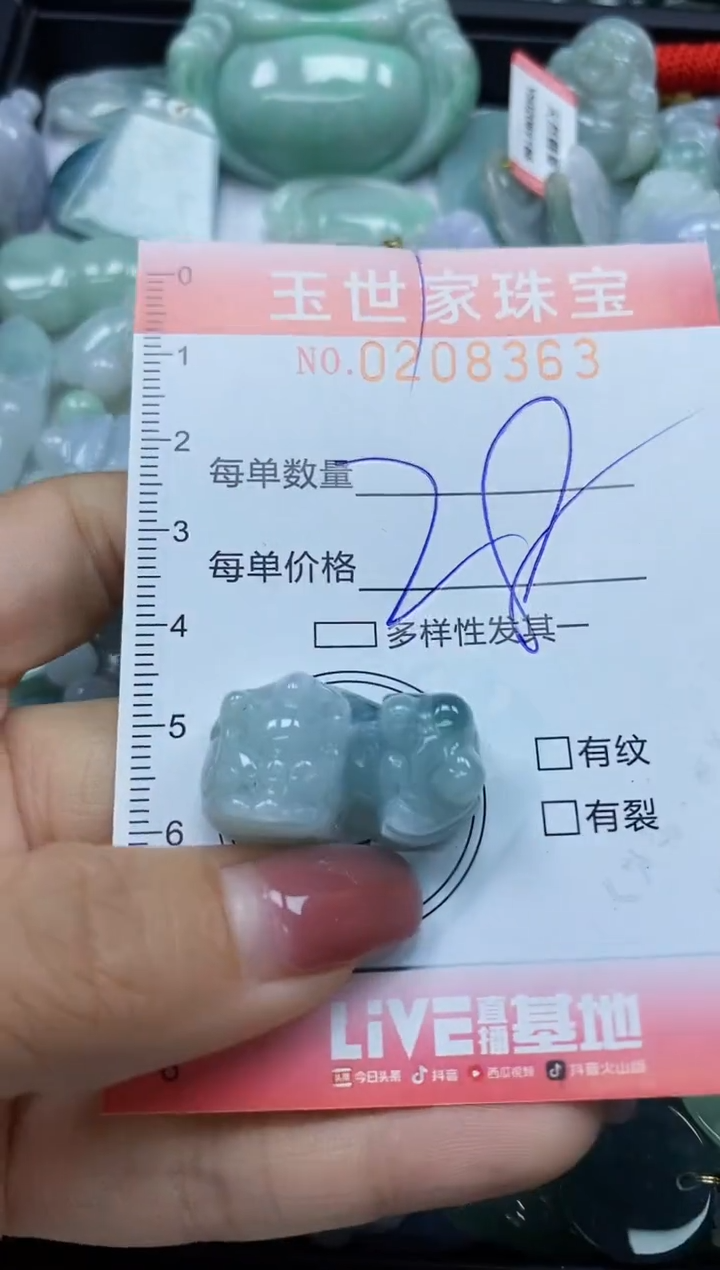 【闪购商品】翡翠颈饰未镶嵌闪购0208363