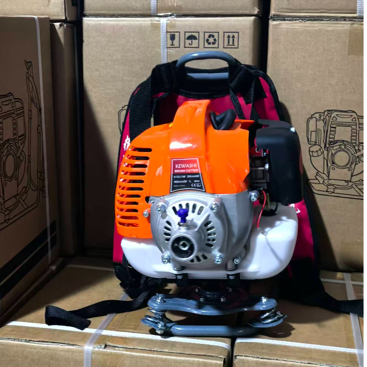 三店。背负式二冲程割草机家用多功能农用开荒打草松土除草收割器