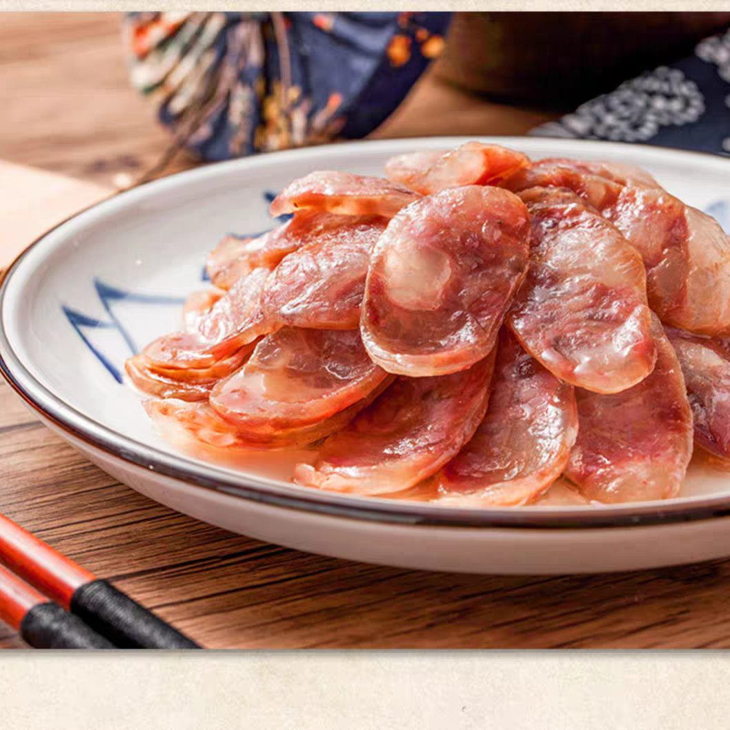 【专用】蛋小盒安徽特产咸味香肠腊肠农家纯肉手工风干腊肠3斤装