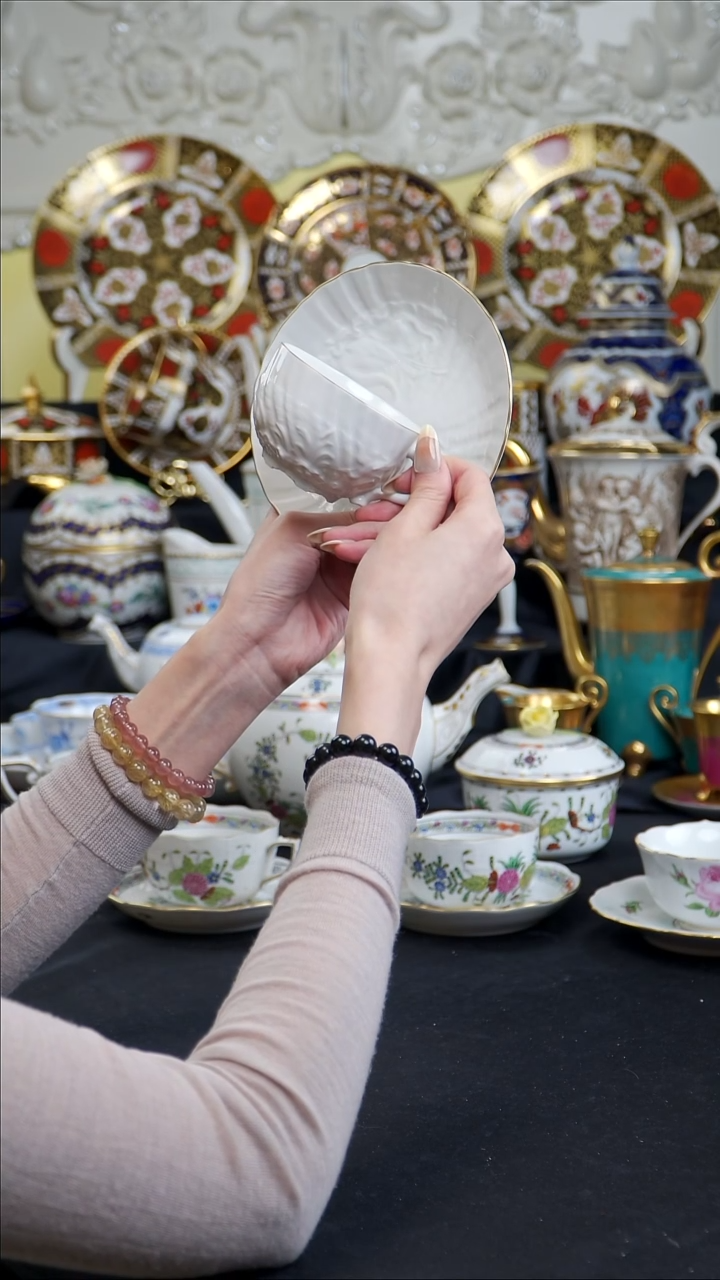 骨瓷婷婷中古器物如图所示136