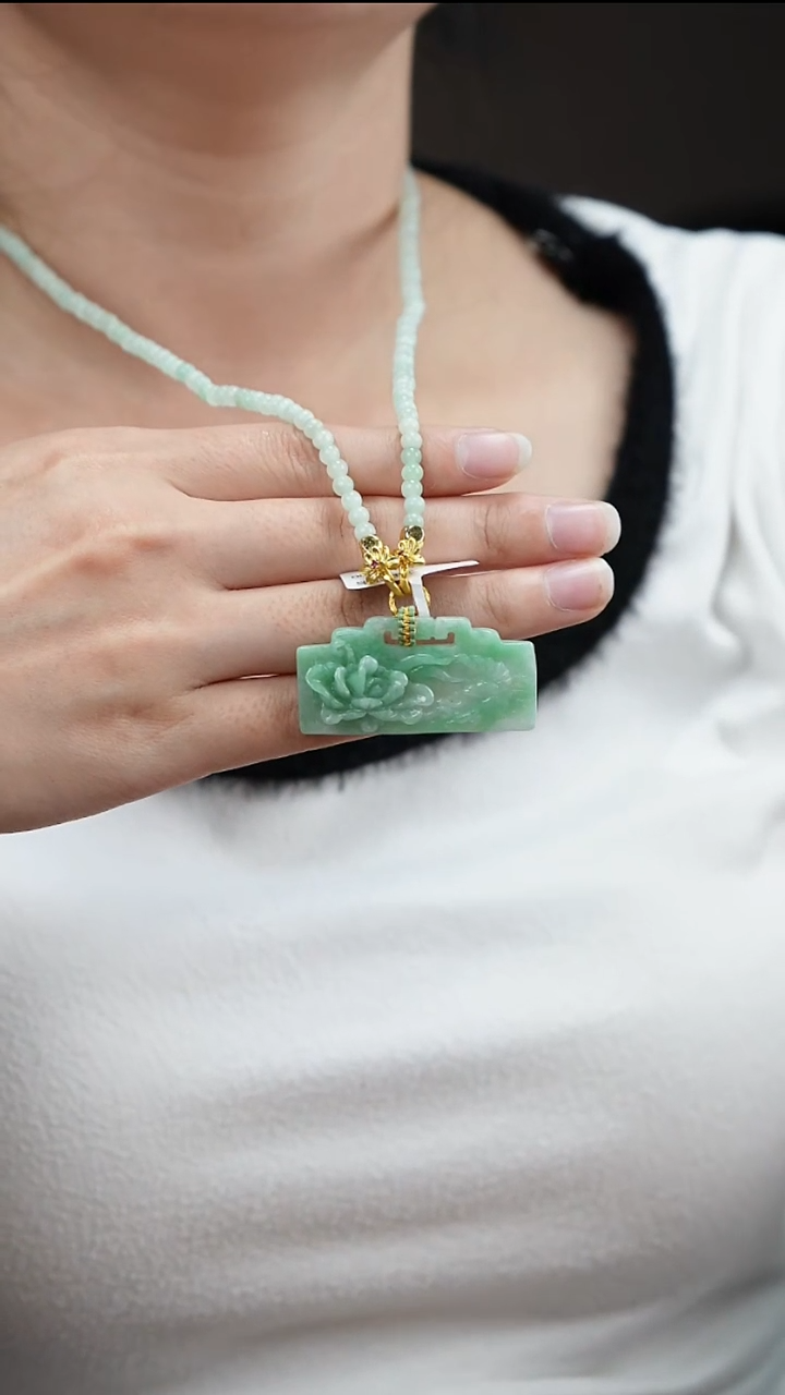 吊坠(赠链)未镶嵌翡翠15