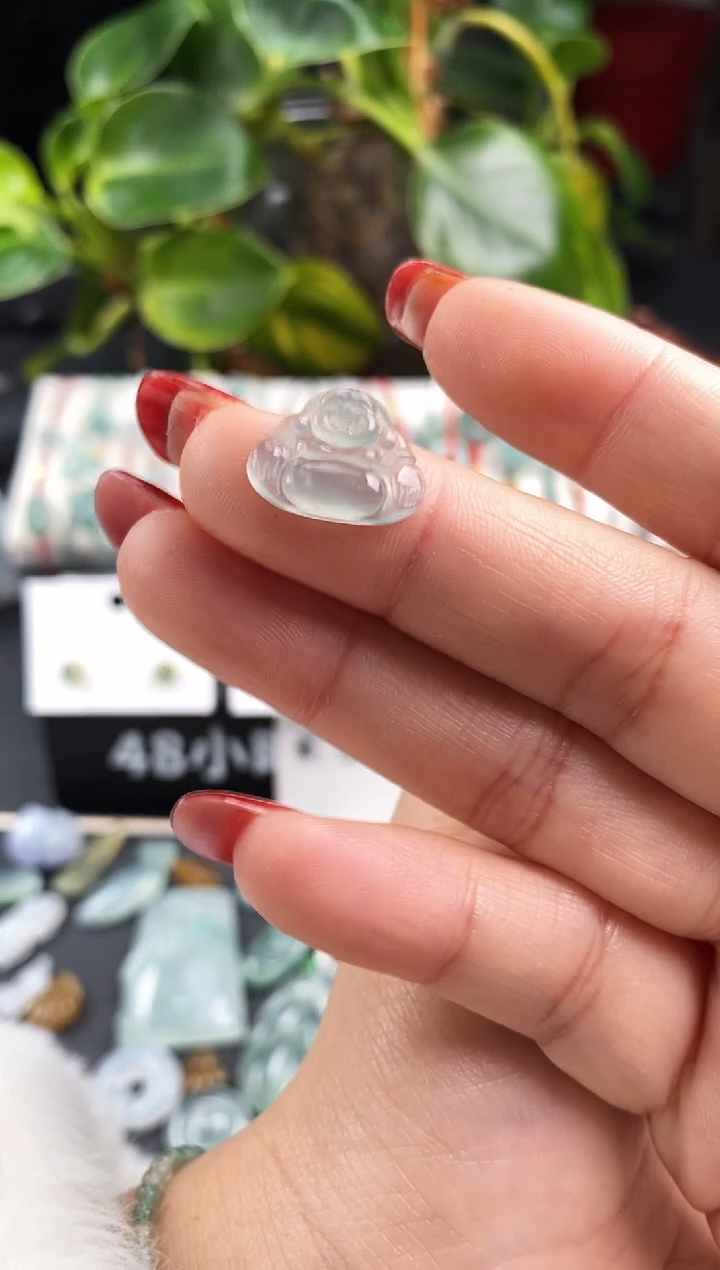 【闪购商品】翡翠戒指未镶嵌佛公