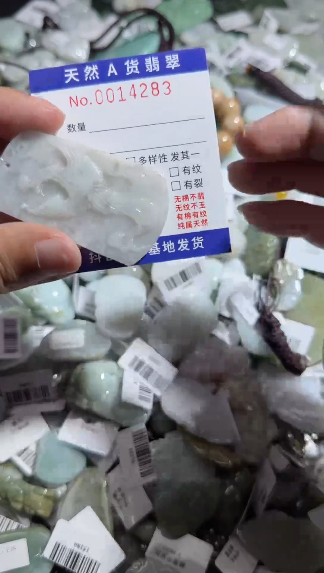 【闪购商品】翡翠颈饰未镶嵌00014283