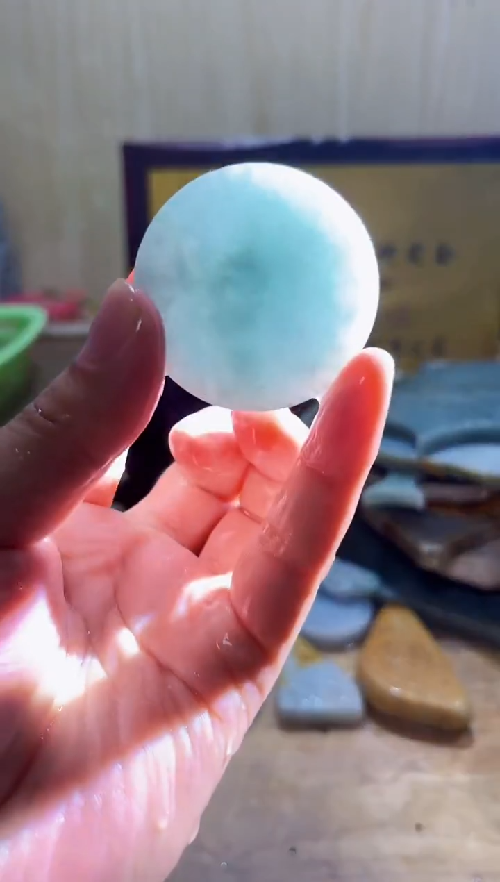 未镶嵌挂件翡翠A货常星3618