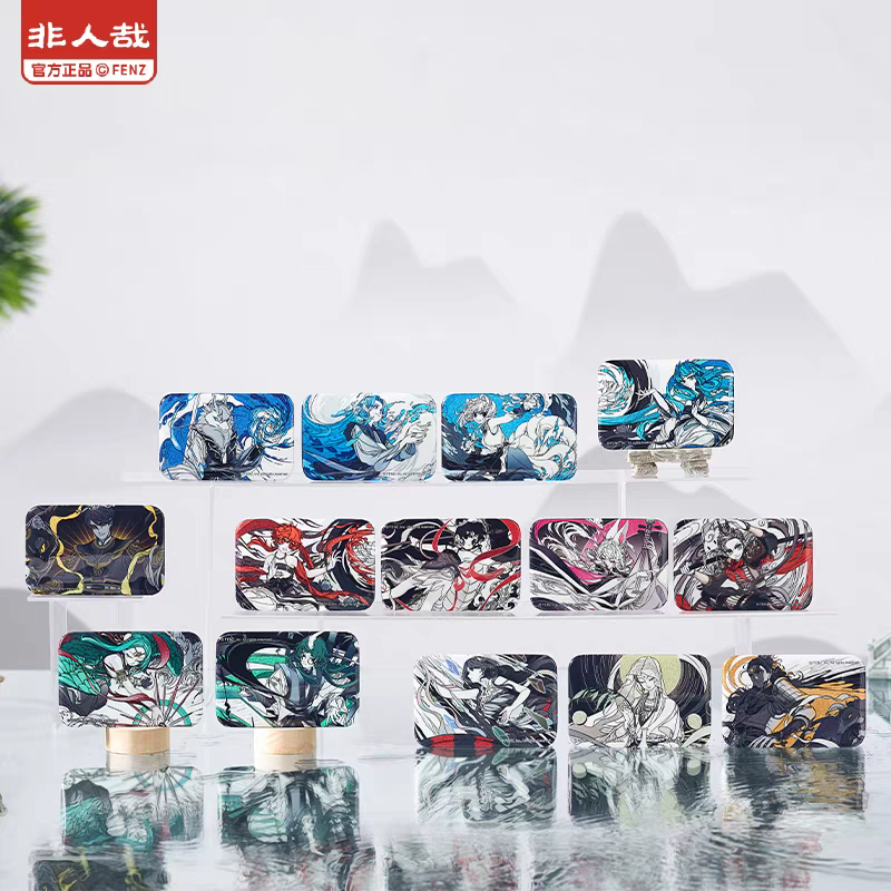 非人哉 仙山琼阁系列方形圆形徽章【直播间代拆，混池随拿】