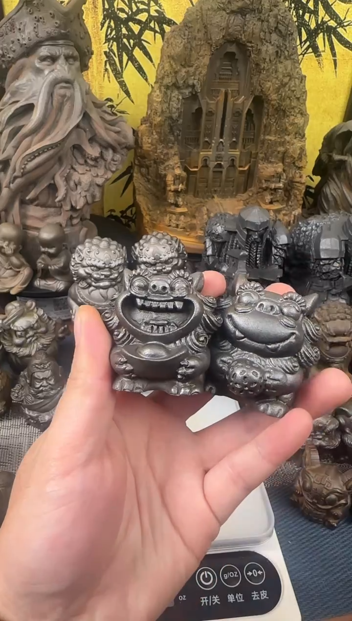 铁精致创意小瓦猫