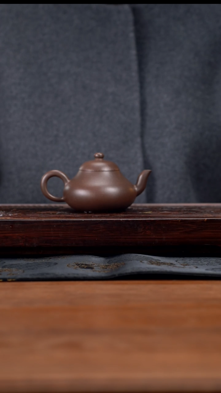 【闪购商品】紫砂茶壶150cc手工原矿紫泥梨型21