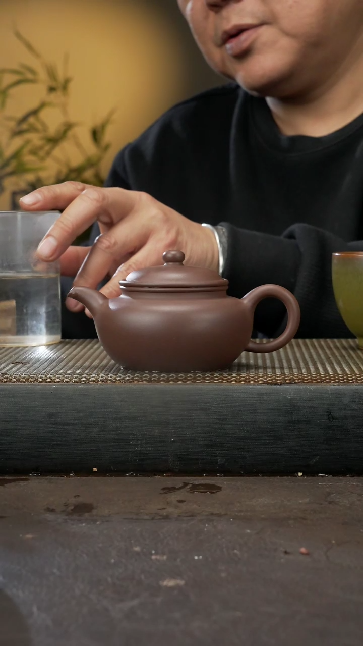 【闪购商品】紫砂茶壶老紫泥 景舟仿古 180cc 004