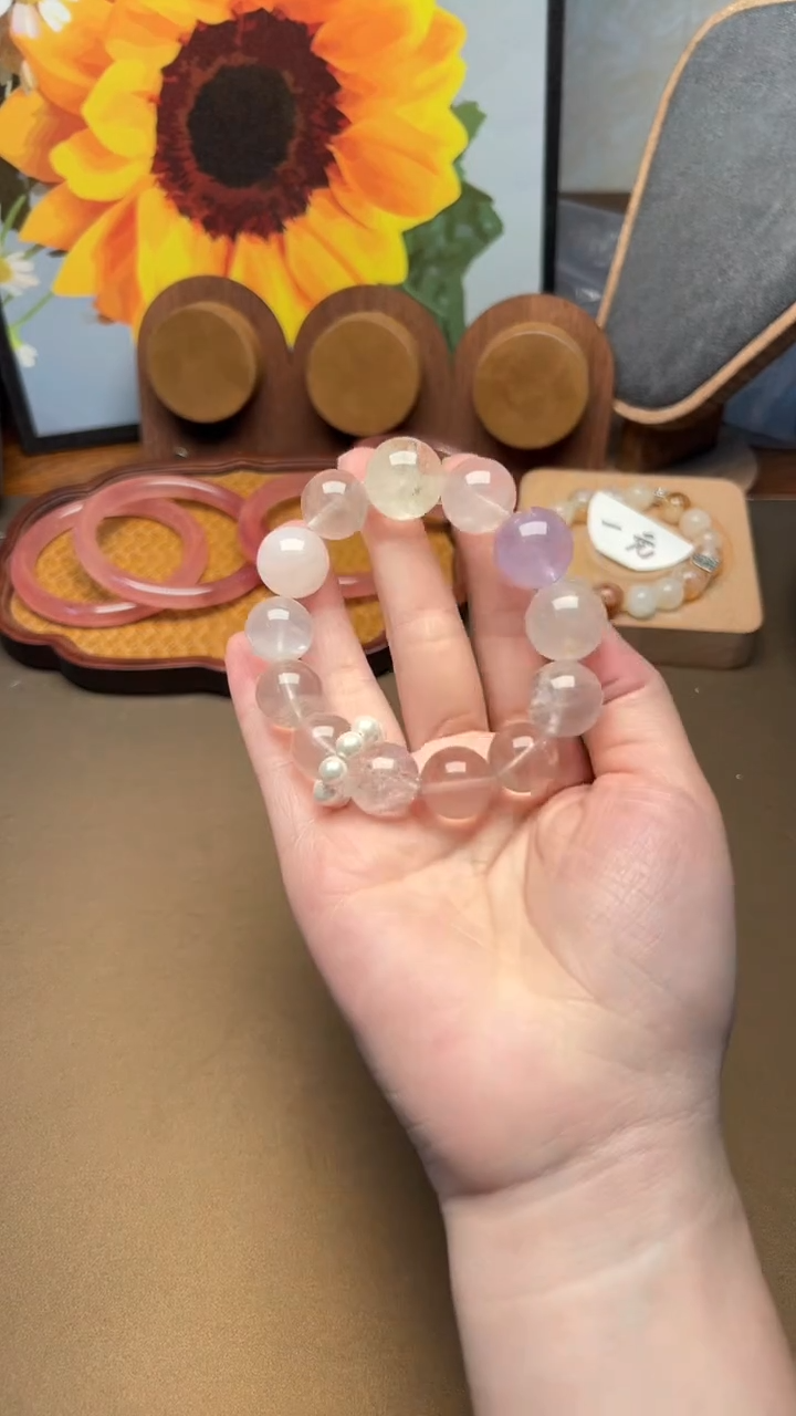 未镶嵌手串水晶1