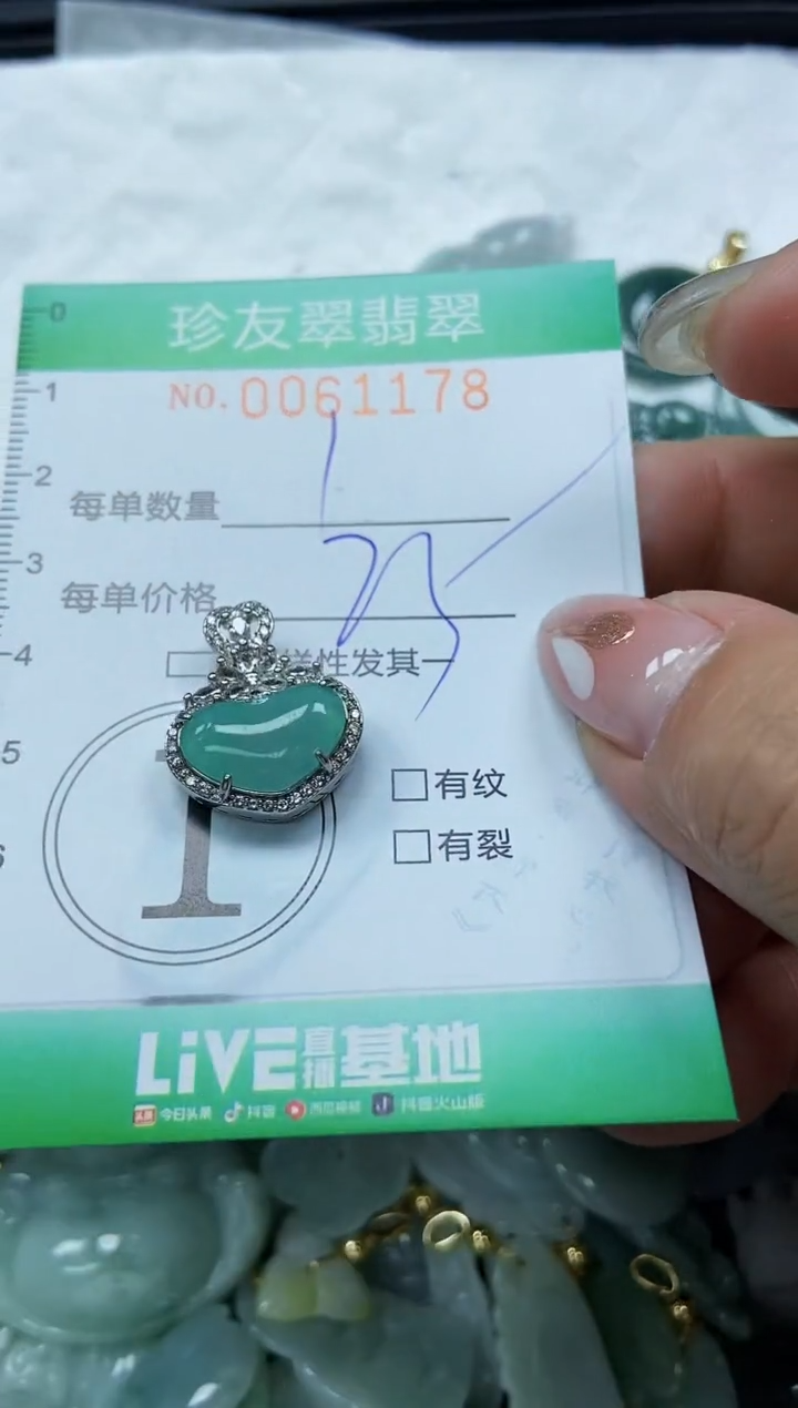 【闪购商品】翡翠颈饰未镶嵌闪购0061178