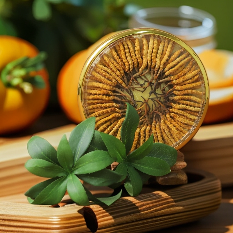 【100根中草定向】精选干虫草2025年晒干新虫草虫草100根一盒