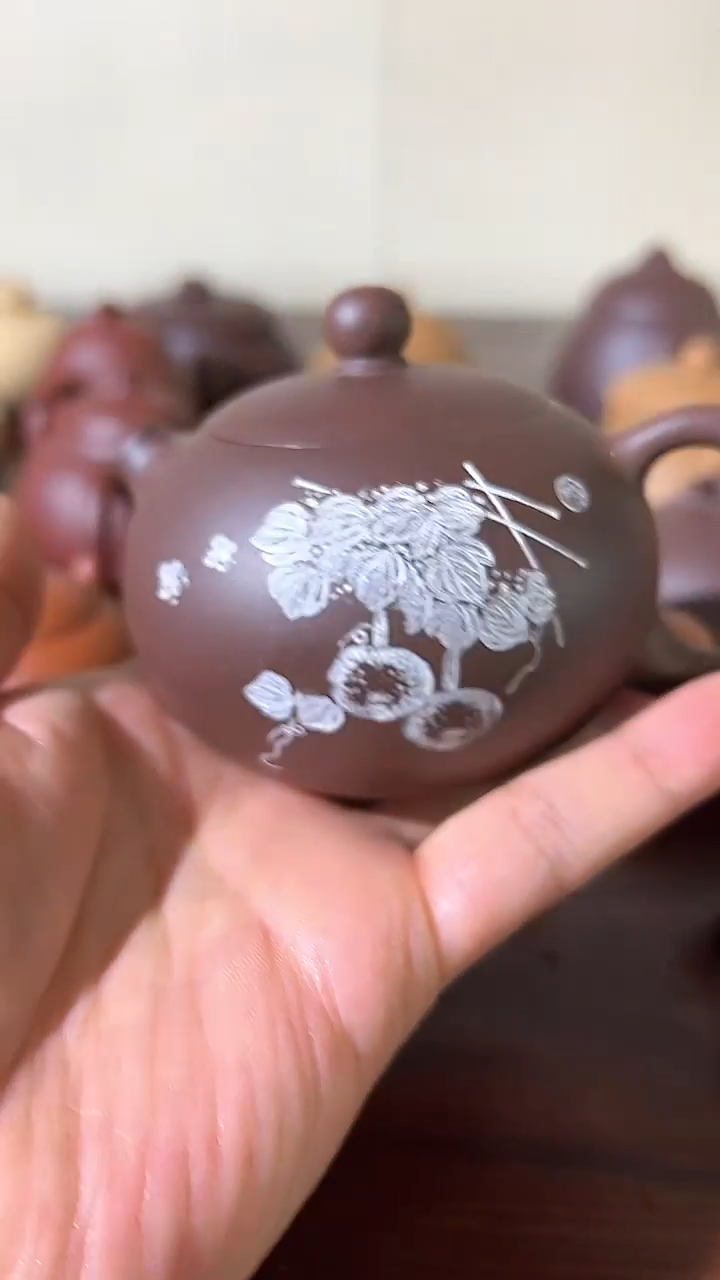 茶壶紫砂西施 紫泥200cc