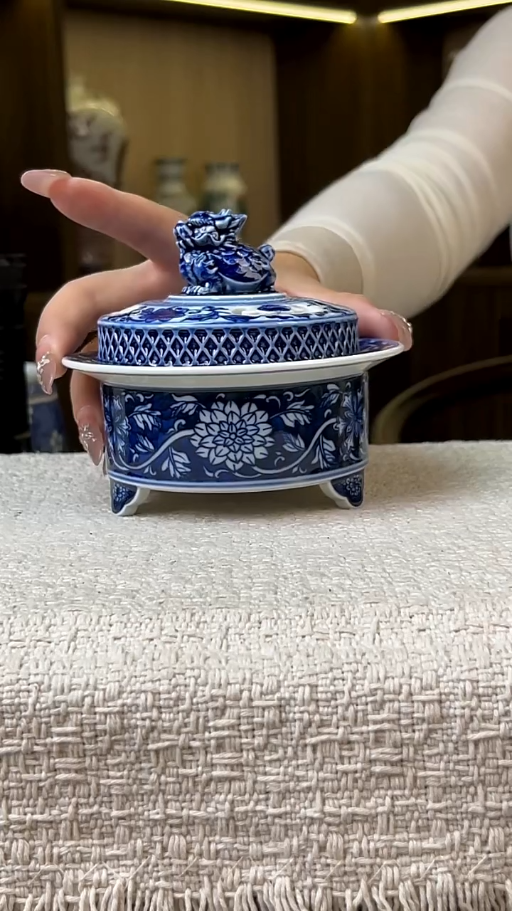 瓷片景德镇毛仔柴窑杯