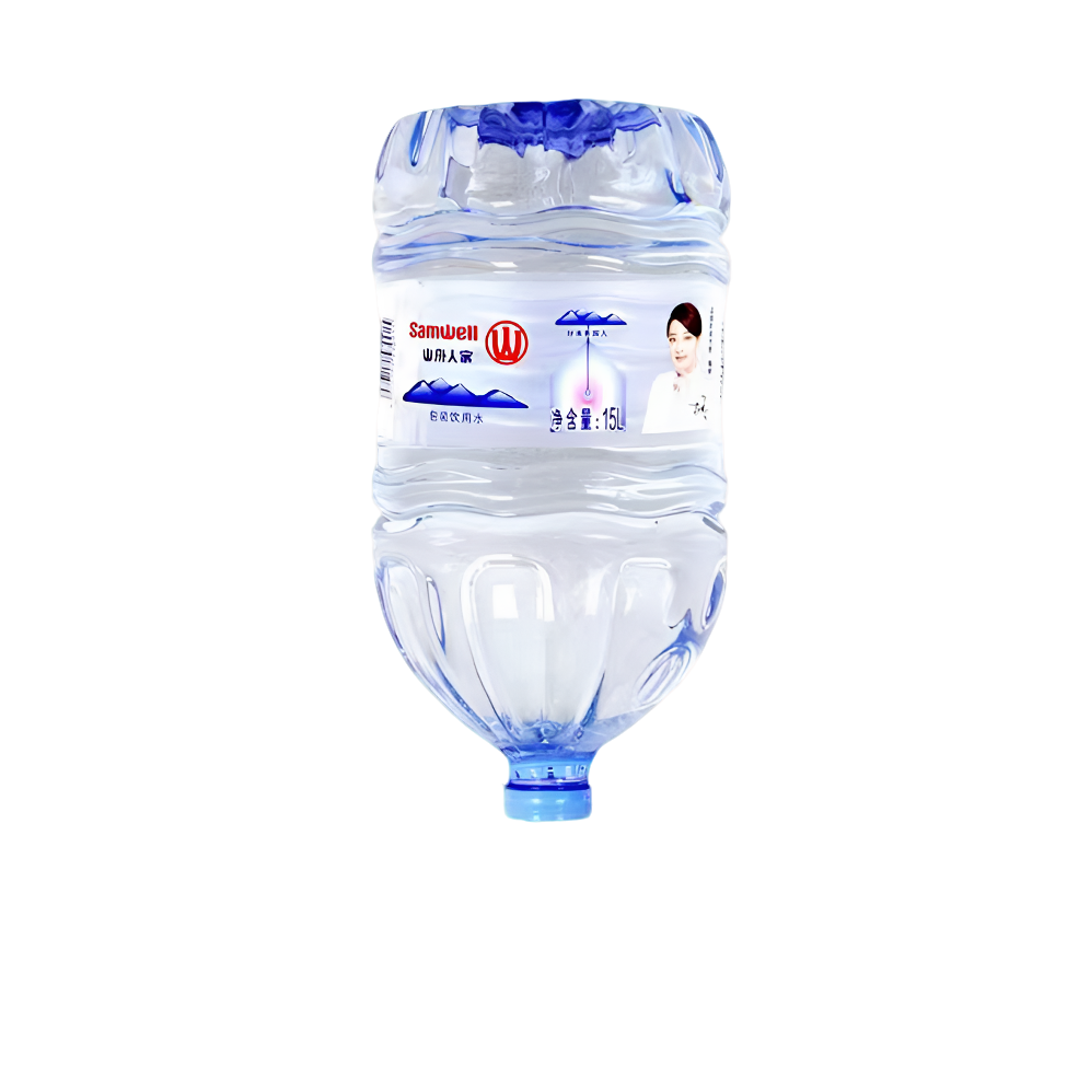 【3桶】山外人家 一次性桶装水15L*3桶（免押金）