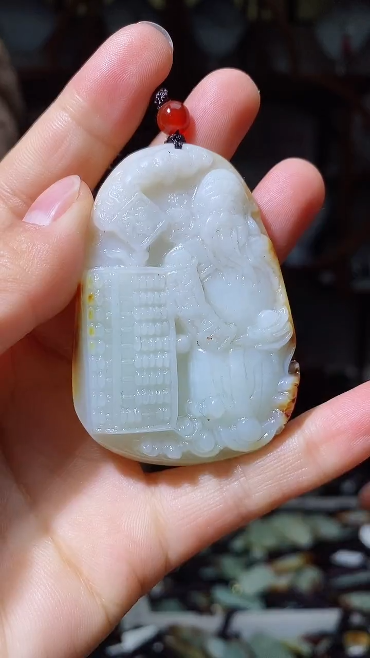 【闪购商品】和田玉挂件未镶嵌1