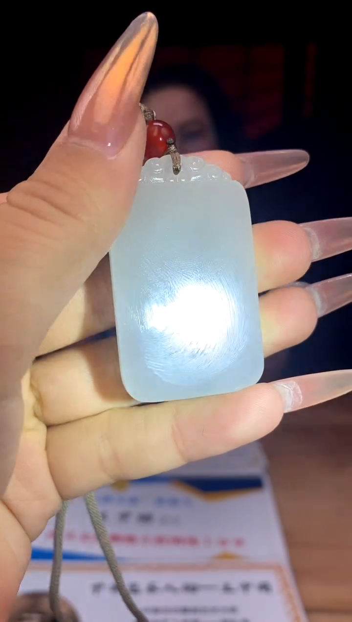 和田玉未镶嵌颈饰A774