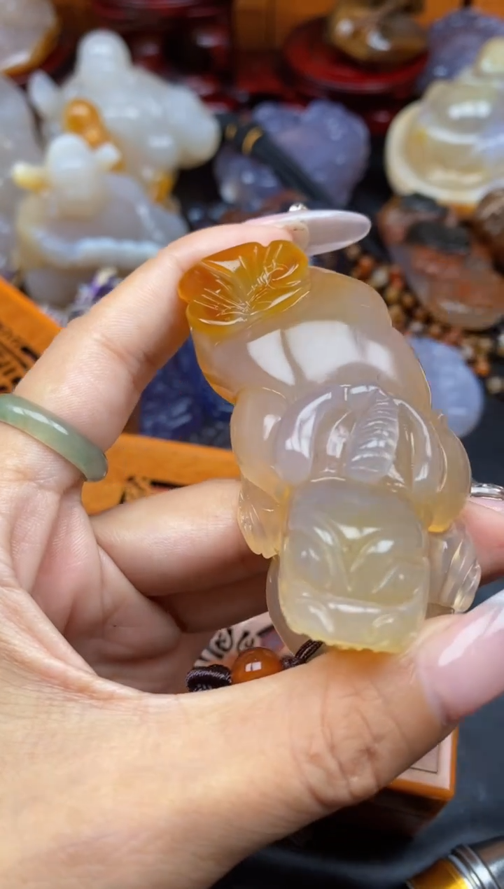 【闪购商品】玛瑙/玉髓颈饰未镶嵌ll