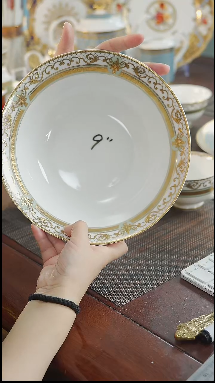 瓷片9英寸汤碗  福利价