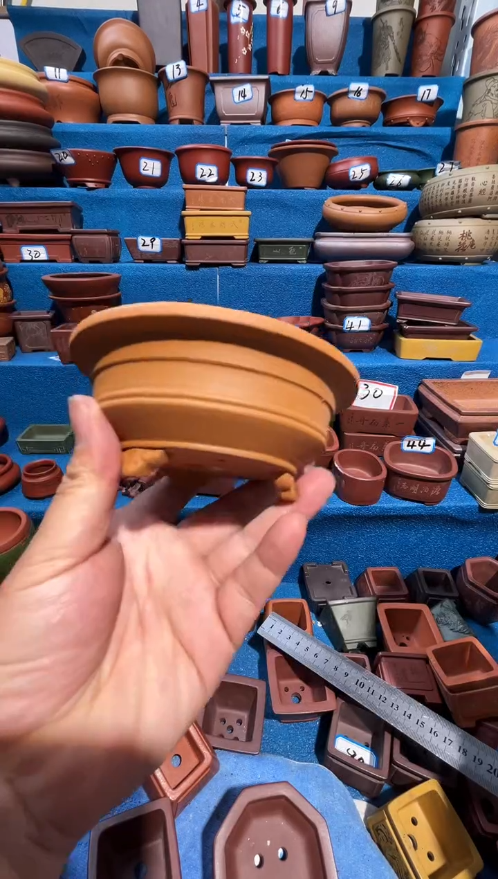 【闪购商品】紫砂紫砂花盆11*4