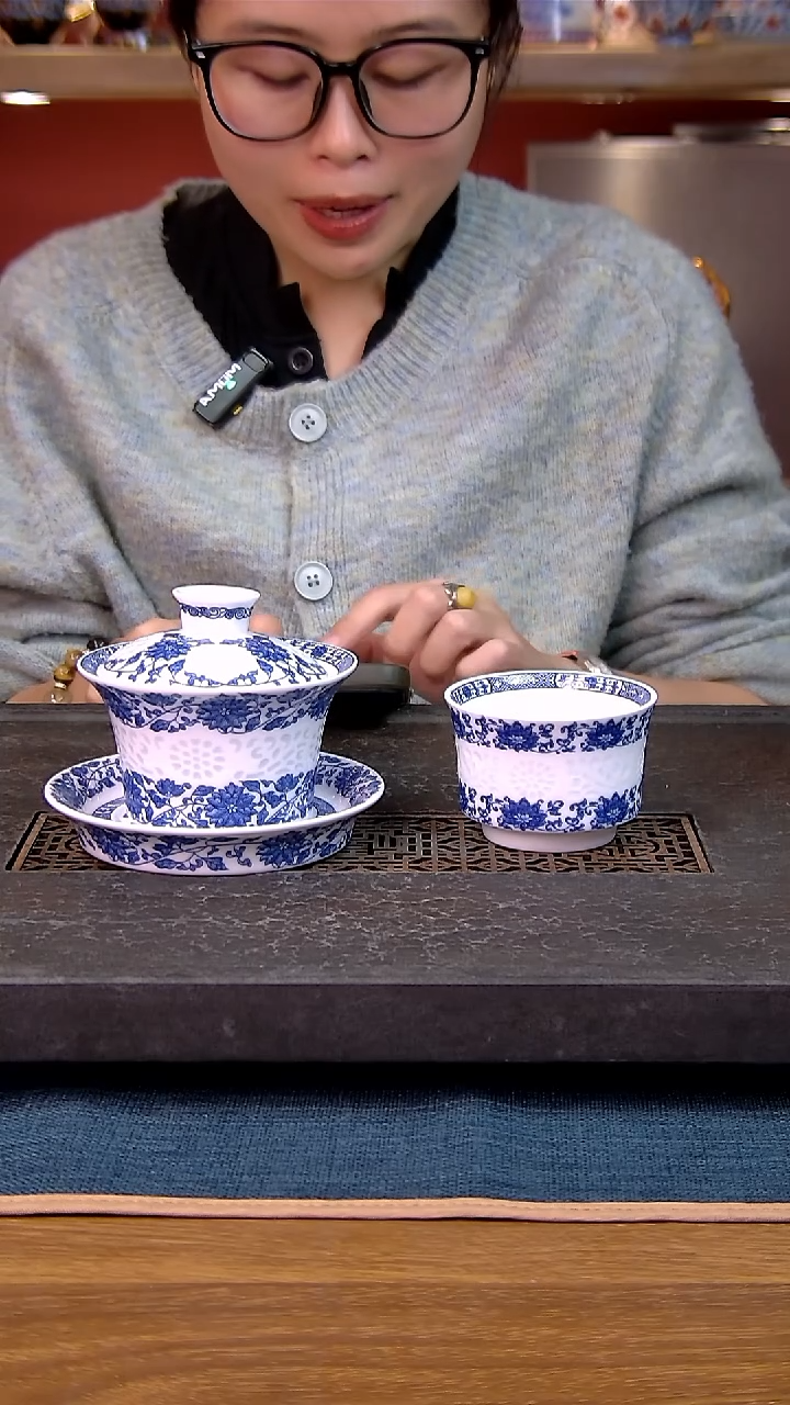  简装家用款2件套 白瓷陶瓷茶具