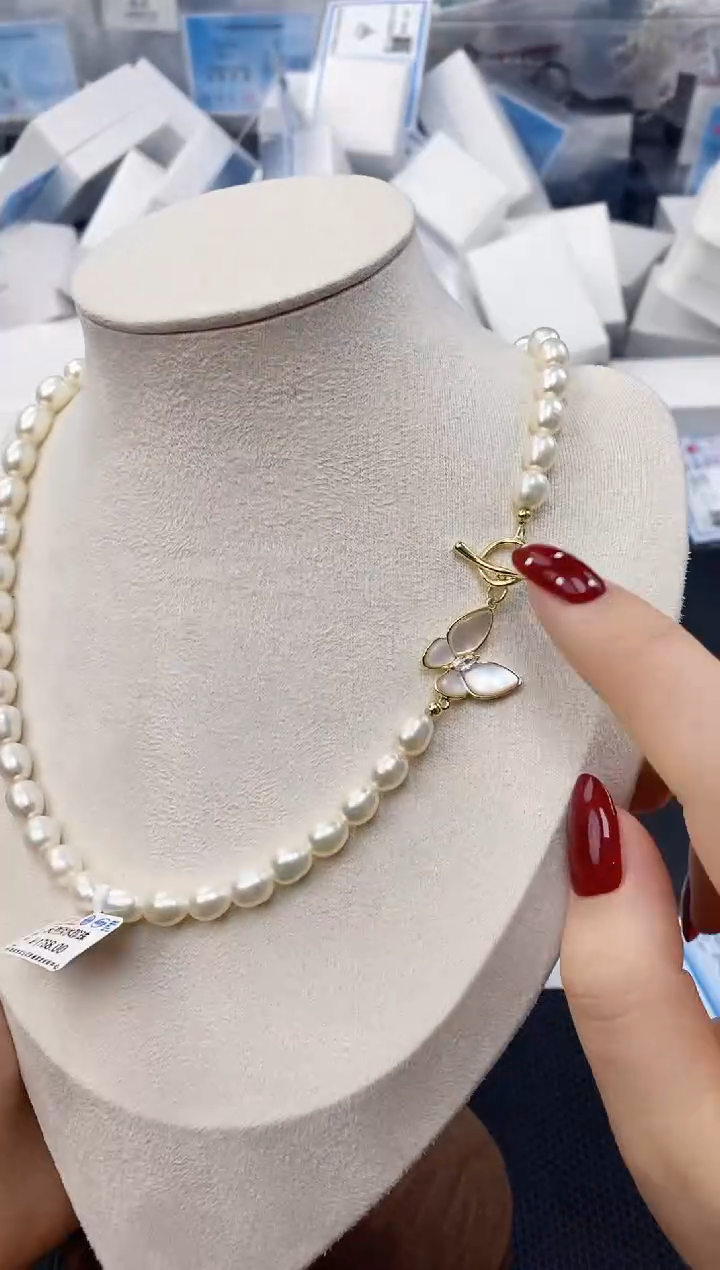 未镶嵌耳饰淡水珍珠XL1031