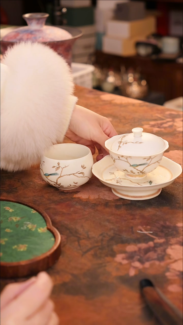 【闪购商品】陶瓷茶具（无礼盒无茶盘）@@A8813