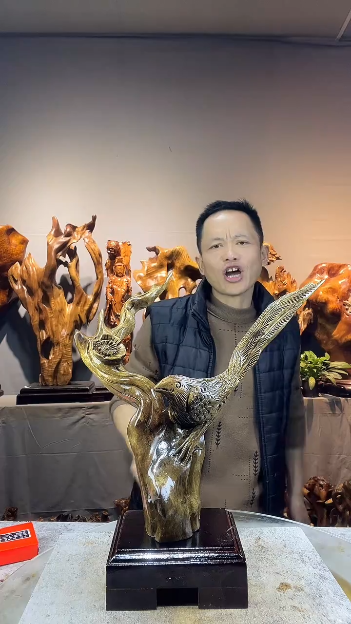 金丝楠༺****༻小叶桢楠随行摆件8