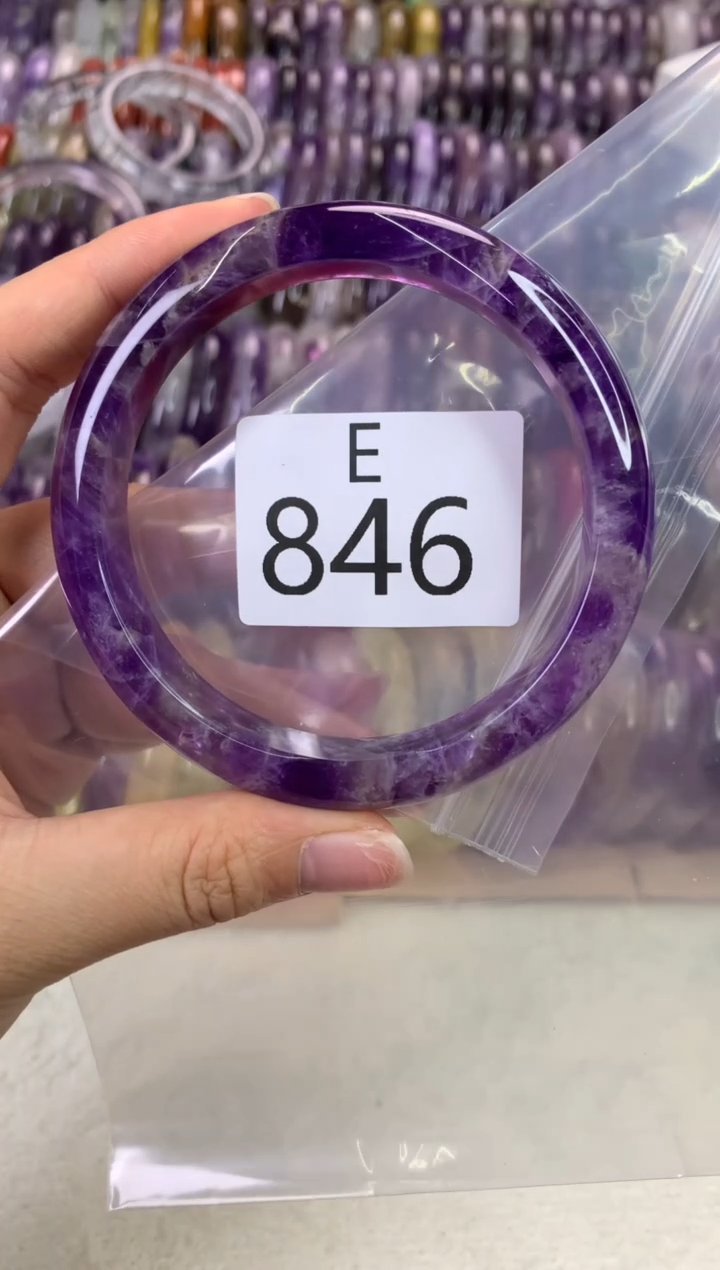【闪购商品】水晶水晶手镯E未镶嵌846-63