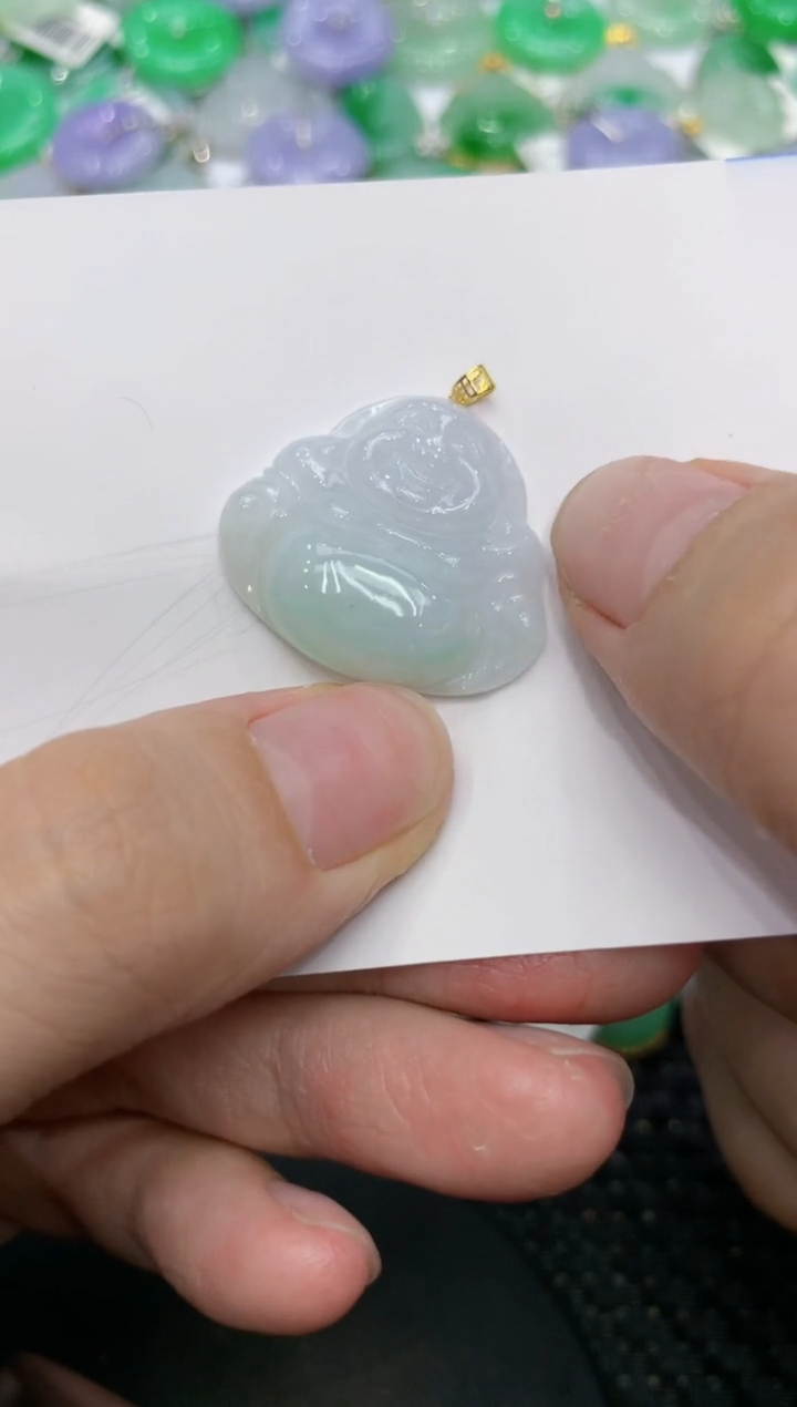 【闪购商品】翡翠颈饰18K金镶嵌111111111111