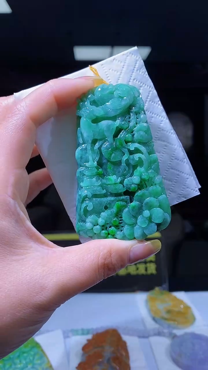 未镶嵌定制翡翠05/1209/W/鹿