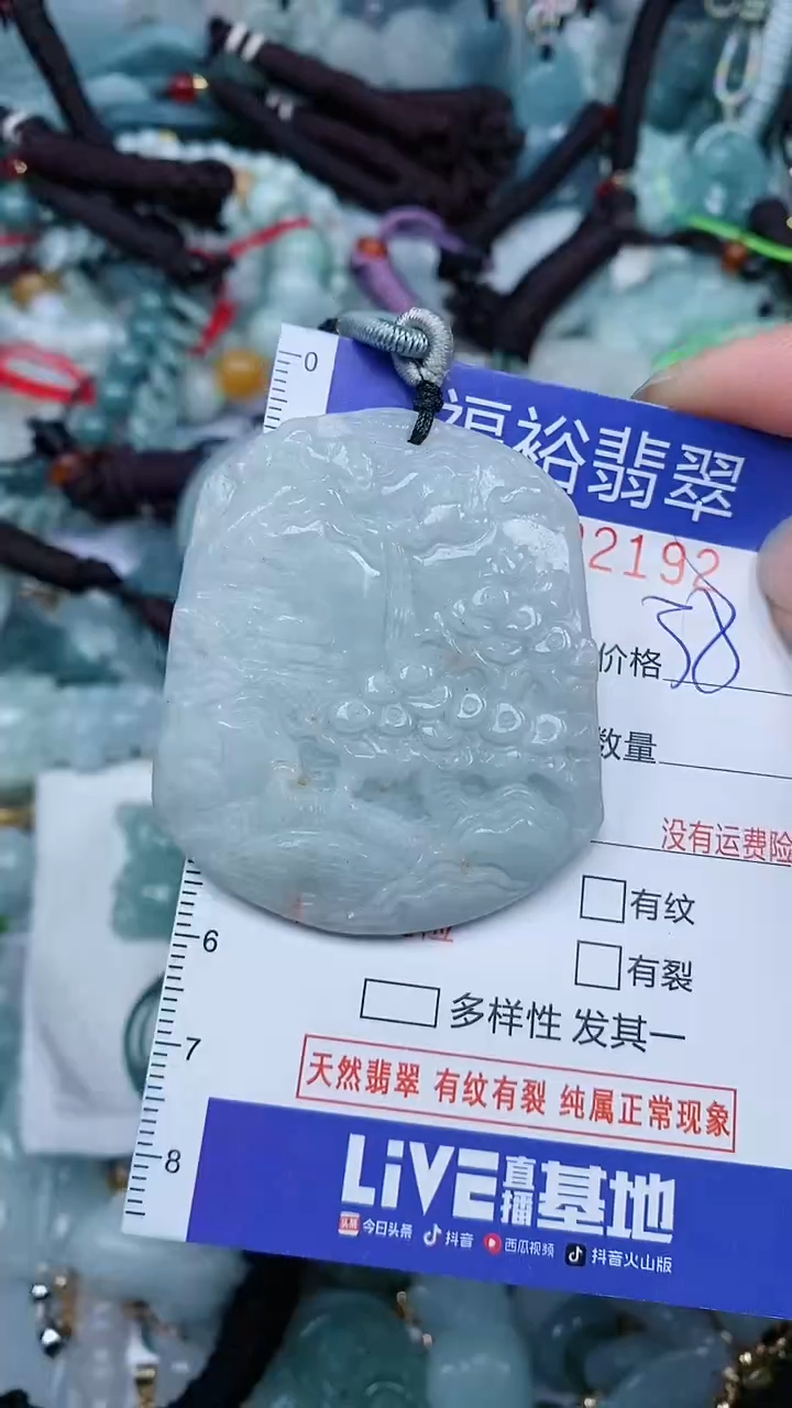 【闪购商品】翡翠未镶嵌颈饰...0002192