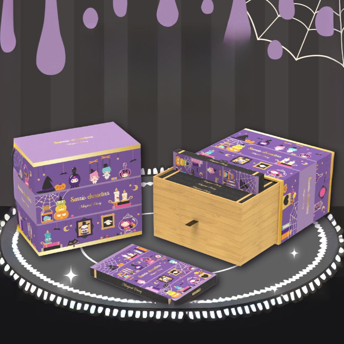 迪迪【吃吃】万画云游 三丽鸥家族日常小卡第三弹-魔法日记卡牌盲盒