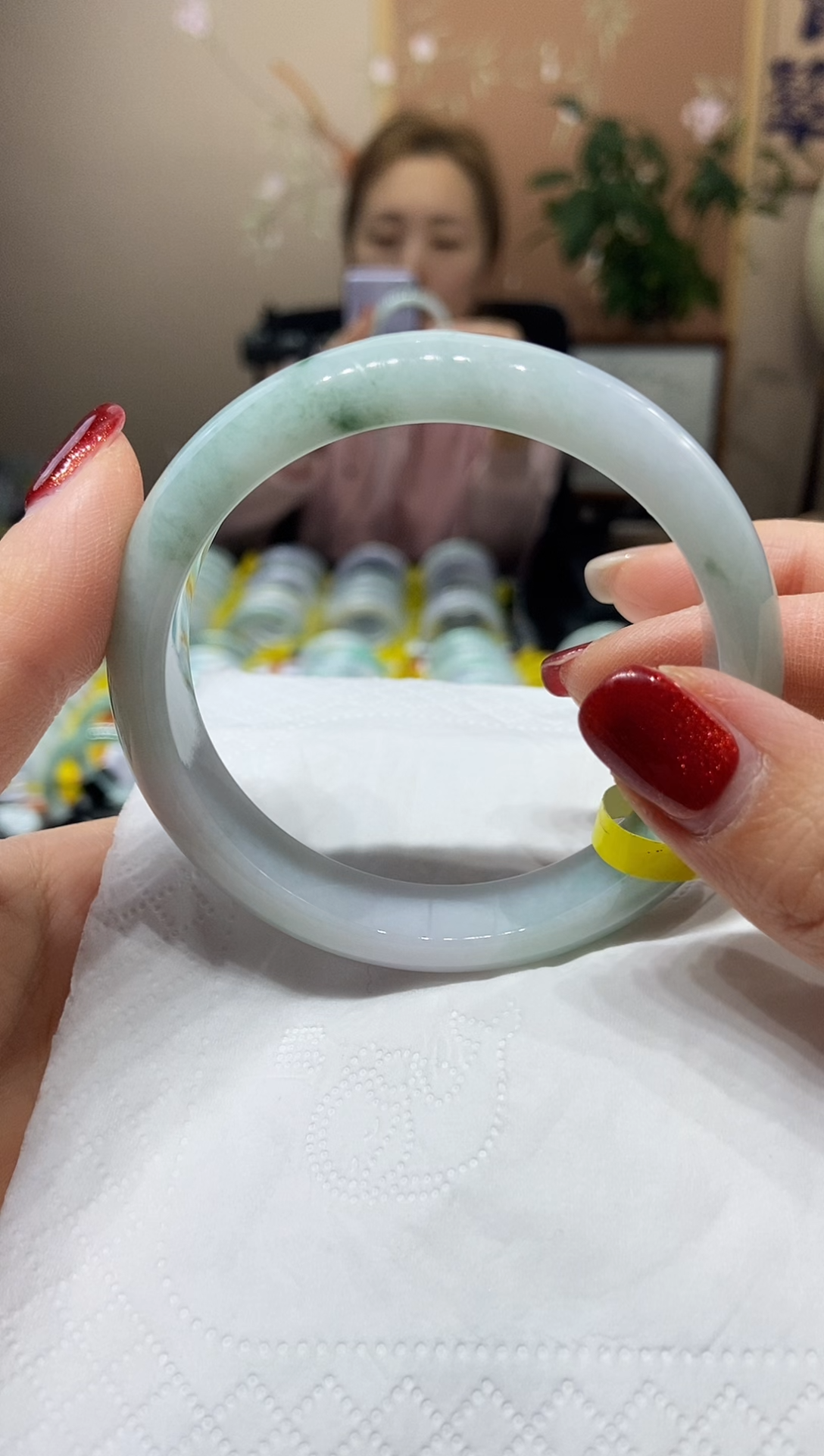 【闪购商品】翡翠手镯未镶嵌5859圈口