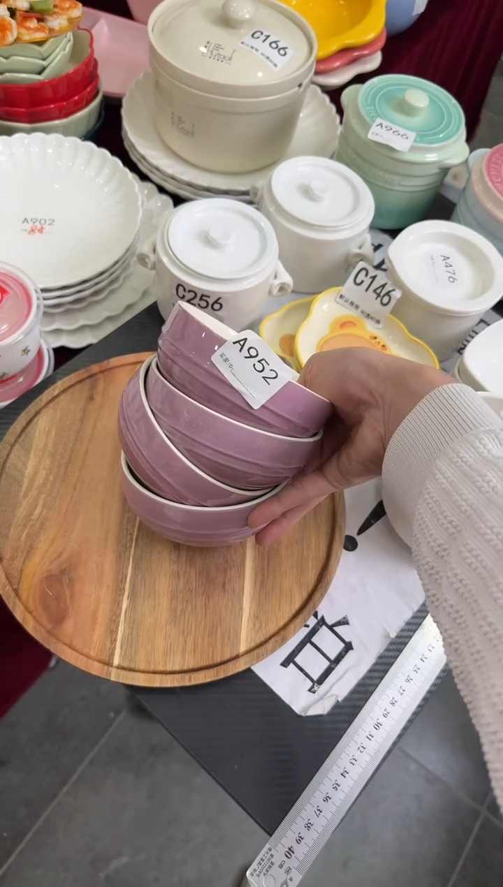 摆件陶A952-4个  仓库微瑕陶瓷清仓福利