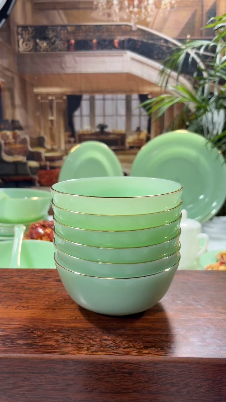 【闪购商品】...5.5英寸玉瓷碗6个口径13.8厘米