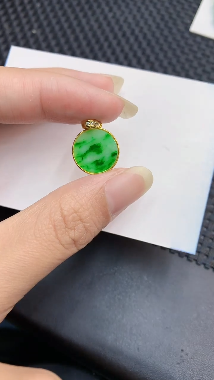 【闪购商品】翡翠颈饰银S925镶嵌            8