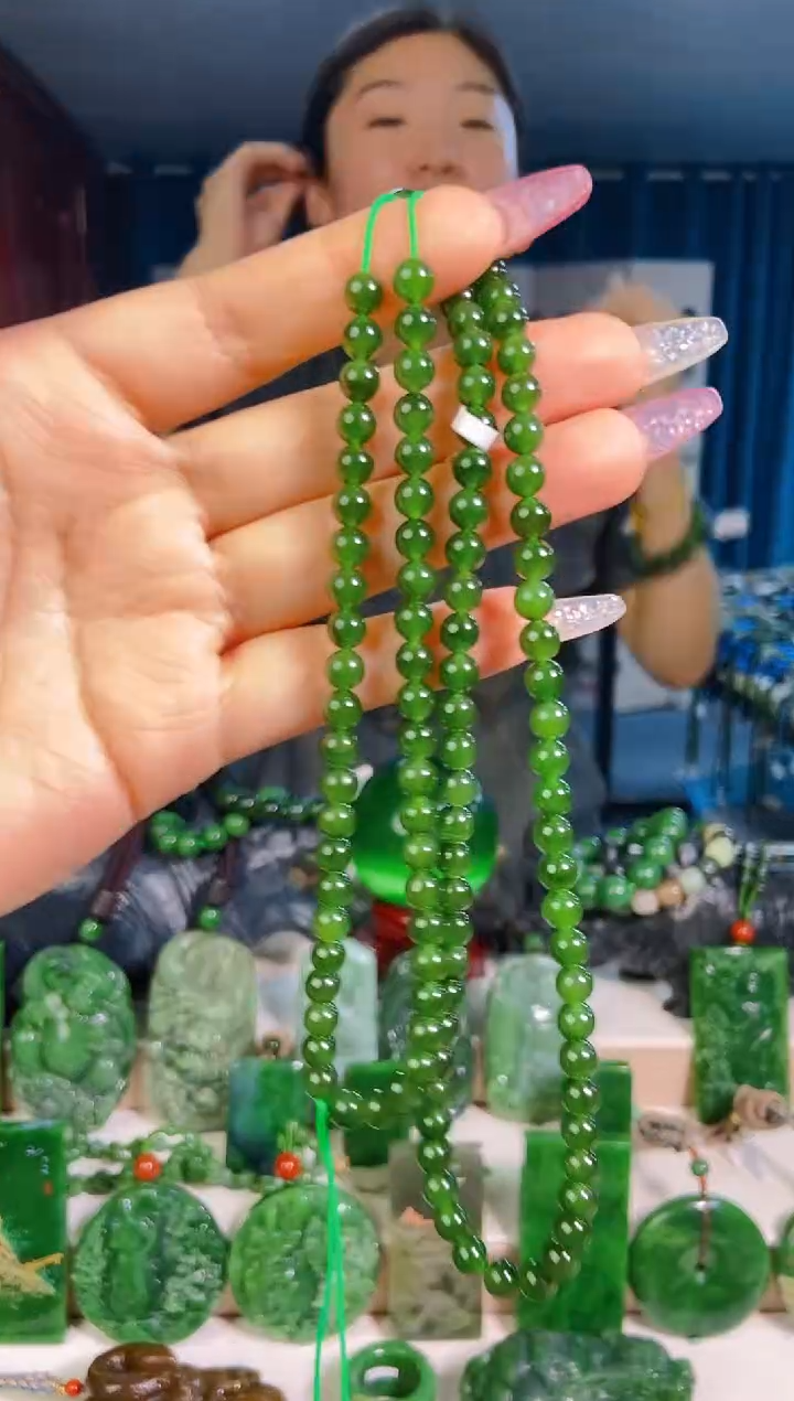 和田玉未镶嵌挂件1