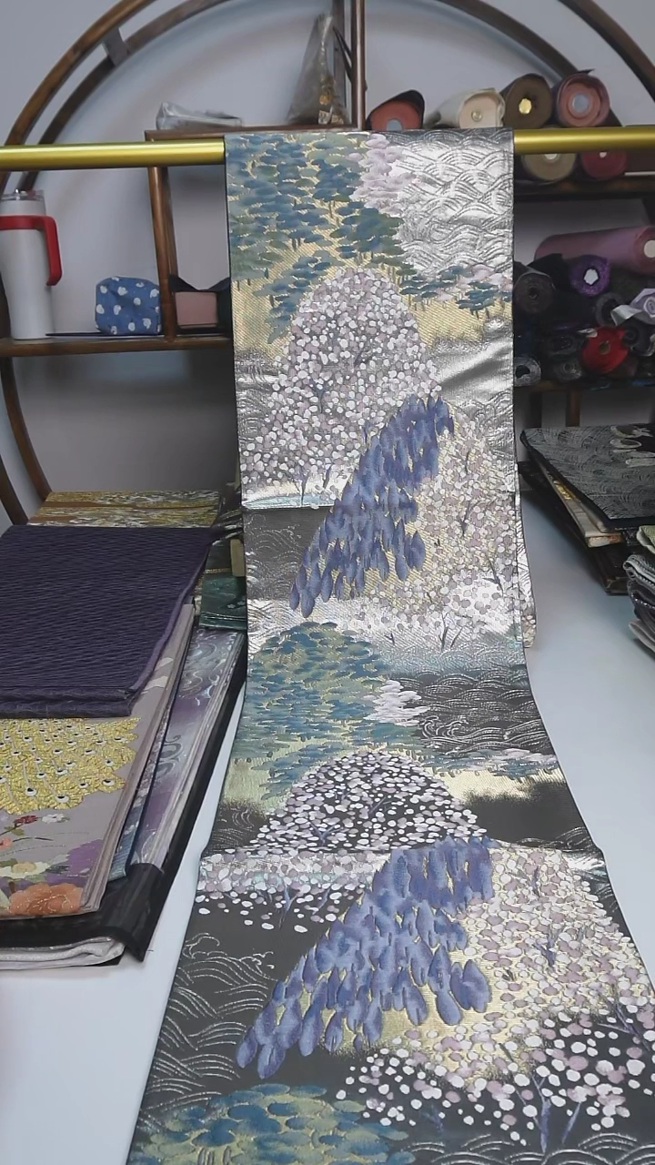 【闪购商品】织绣45西阵织六通风景