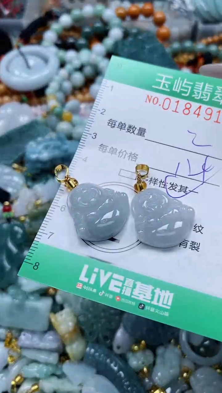 翡翠未镶嵌颈饰闪购0184918多样性发其一