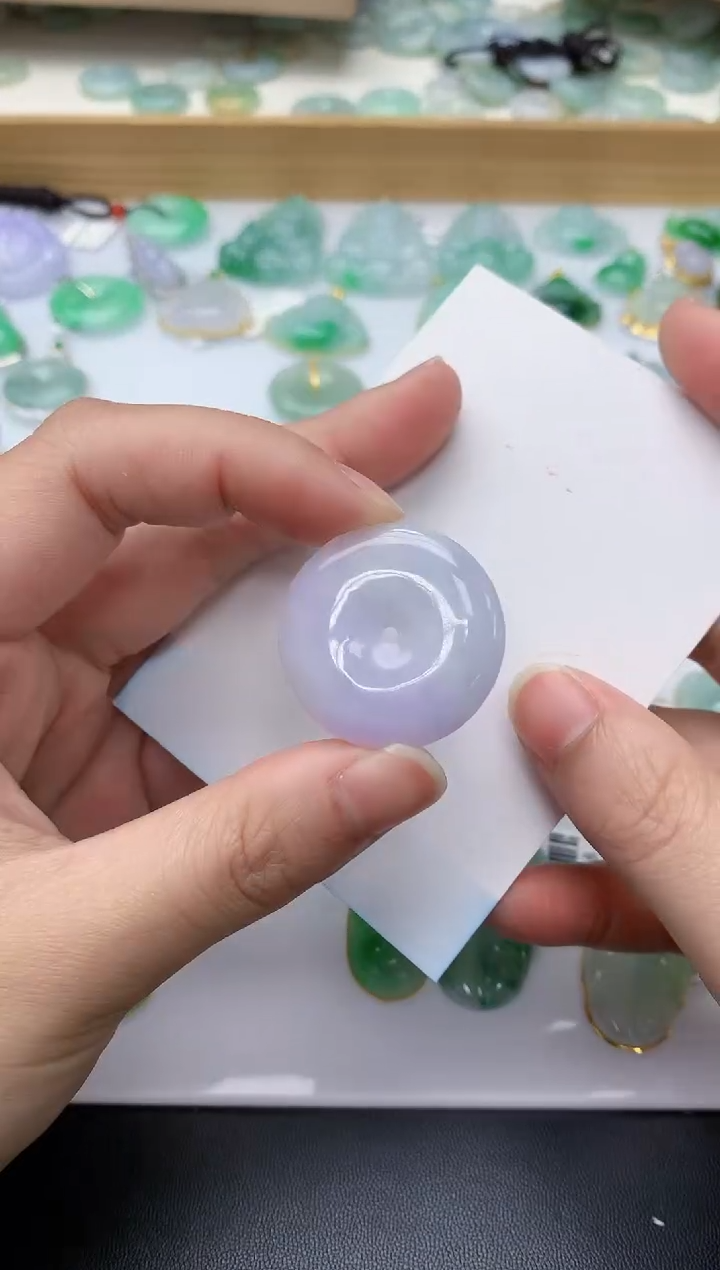 颈饰未镶嵌翡翠天然A货