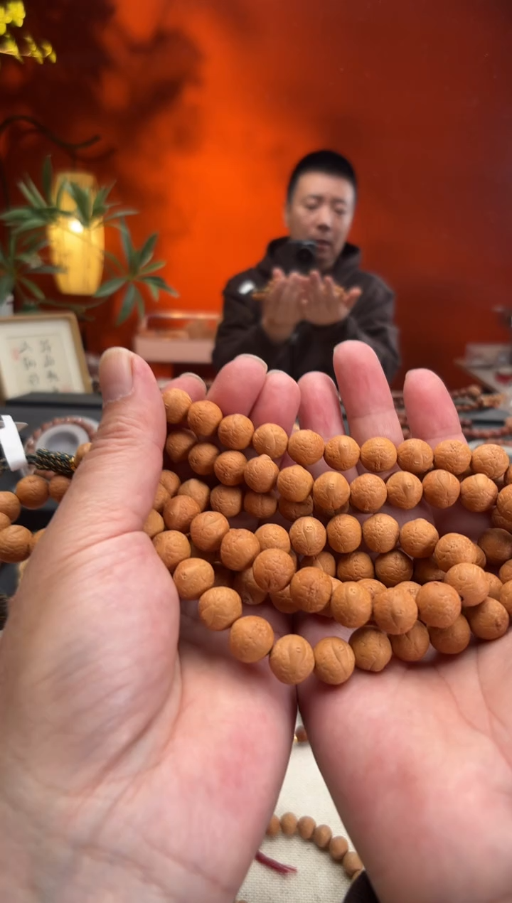 手串凤眼菩提一****事12.5毫米108脖挂