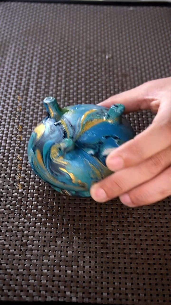 大漆香炉523小康茶器