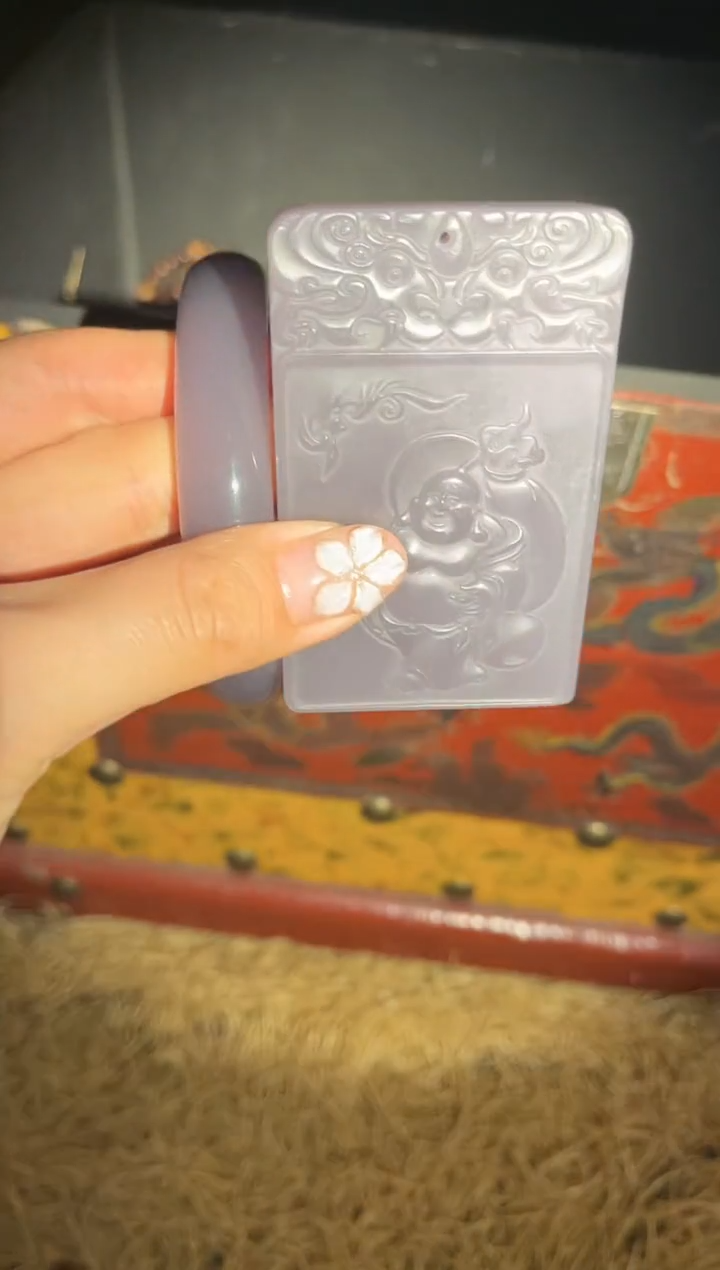 【闪购商品】【闪购商品】紫色笑佛牌和手镯