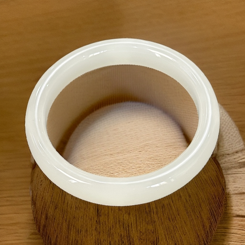 天然和田玉蜂蜜水手镯 A0105