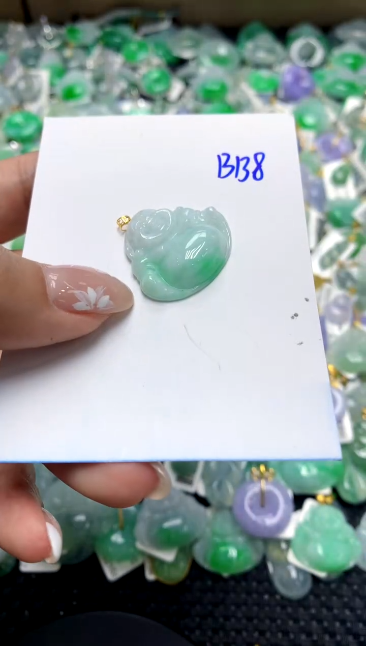 【闪购商品】翡翠颈饰18K金镶嵌111111111111111111