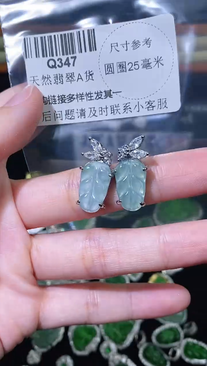 翡翠未镶嵌颈饰精美翡翠-多样性只发一件Q347