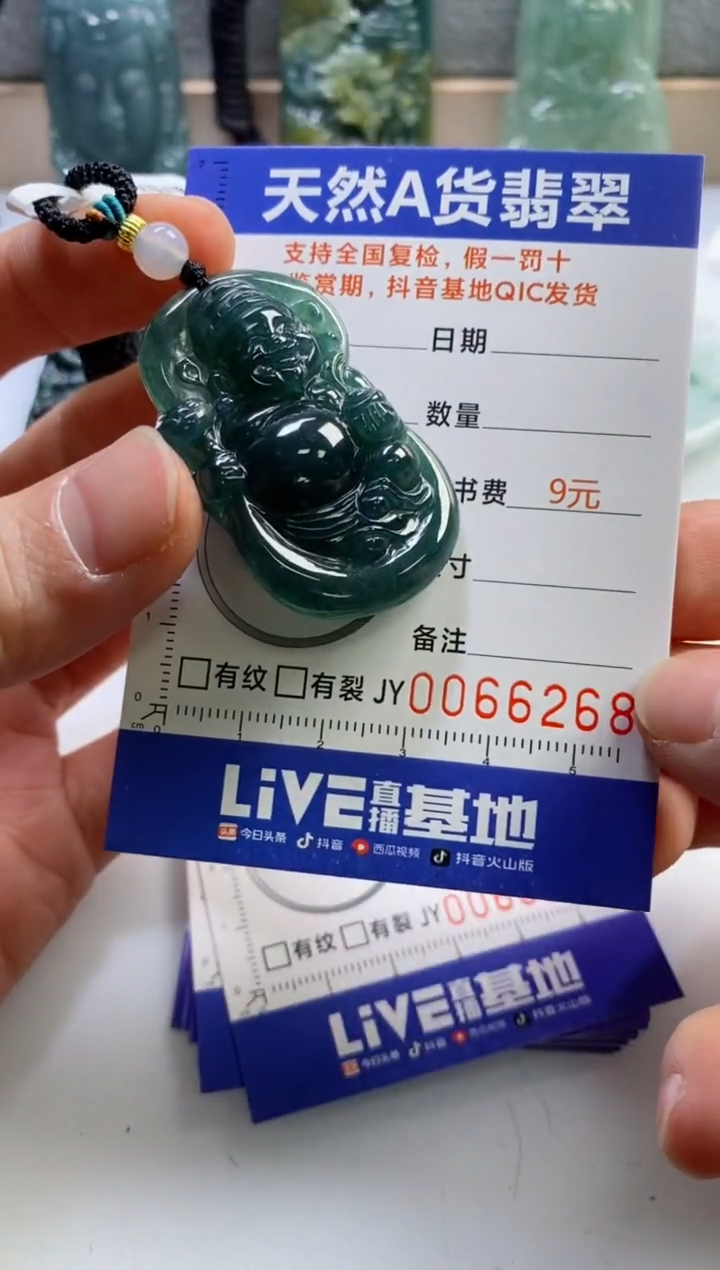 【闪购商品】翡翠挂件未镶嵌