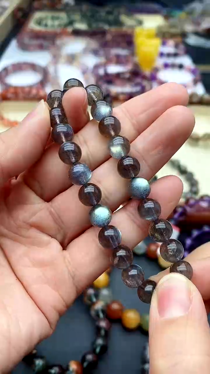 【闪购商品】长石手链未镶嵌灰月光