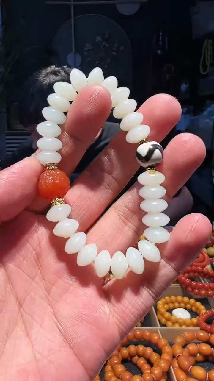 【闪购商品】和田玉手链未镶嵌单圈