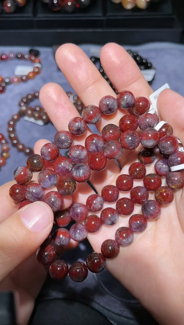 【闪购商品】水晶手链未镶嵌极光单圈9mm多样性发其一